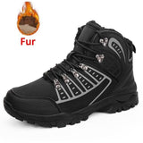Plus Size Waterproof Anti-skidding Plush 39-46 Men Boots