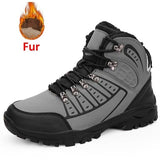 Plus Size Waterproof Anti-skidding Plush 39-46 Men Boots