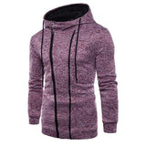 Fashion Zip Up Long Sleeve Hoodies