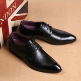 Fashion Business Pointed Toe Oxfords Men's Dress Shoes