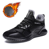 Fashion Autumn Winter Plush Warm Men Sneakers