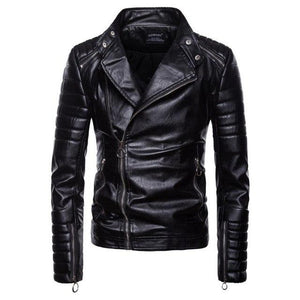 Fashion Classic Punk Men's Leather Jackets