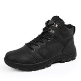 Vintage Waterproof Winter Warm Men Ankle Boots