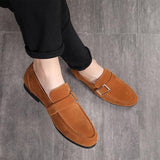 Fashion Suede Leather Business Men's Loafers