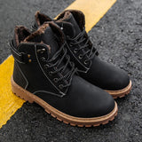 Fashion Winter Comfortable Non-slip Men Ankle Boots