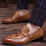 Big Size Tassel Oxford Leather Men's Dress Shoes