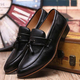 Big Size Tassel Oxford Leather Men's Dress Shoes