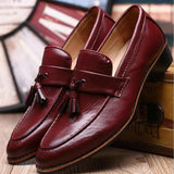 Big Size Tassel Oxford Leather Men's Dress Shoes