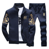 Fashion Autumn Spring Sweatshirt +Pant Men's Sets