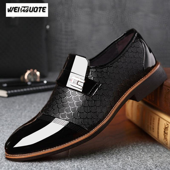 Fashion Business Pointed Toe Men's Dress Shoes