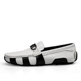 Fashion Big Size Genuine Leather Slip-on Man Loafers