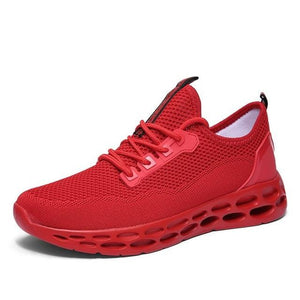 Fashion Weaving Mesh Breathable Light Soft Trainers Men Sneakers