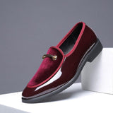 Fashion Spring Autumn Solid Casual Men Leather Shoes