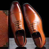 Fashion Casual Business Leather Men's Dress Shoes