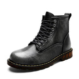 Waterproof Genuine leather Autumn/Winter Men Ankle Boots