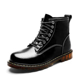 Waterproof Genuine leather Autumn/Winter Men Ankle Boots