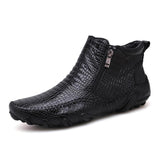 Men's Fashion Genuine Leather Chelsea Ankle Boots