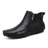 Men's Fashion Leather Ankle Boots