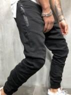 Fashion Splicing Multi Pocket Joggers Pants Sweatpants