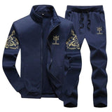 Fashion Plus Size Spring Autumn Men's Sets