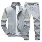 Fashion Plus Size Spring Autumn Men's Sets