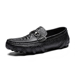 Fashion Business Leather Men's Loafers Driving Shoes