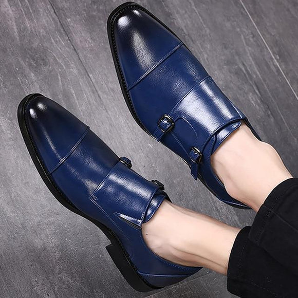 Fashion Big size Pointed-toe Non-slip Formal Men's Dress Shoes