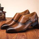 Luxury Spring/Autumn Casual Men's Dress Shoes