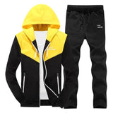 Fashion Spring Autumn Casual Men's Tracksuits Sets