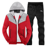 Fashion Spring Autumn Casual Men's Tracksuits Sets