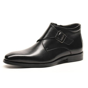 Vintage Style Slip-on Leather Men's Chelsea Ankle Boots