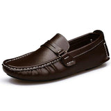 Fashion Casual Leather Non-slip Men's Loafers