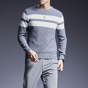 New Fashion Pullovers Jumpers Knitted Thick Autumn Casual Men Clothes Sweater