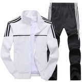 Men's Sets-Spring Autumn 2 Piece Men's Sportswear Tracksuits