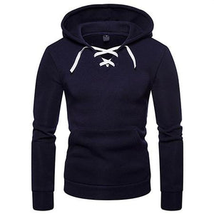 Fashion Spring Solid Color Casual Men's Hoodies