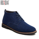 Men's Genuine Leather All Season Lace-up for man Ankle boots