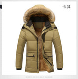 New Fashion Collar Hooded Warm Wool Liner Coat Windproof Winter Jacket