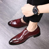 Fashion Pointed Business Office Oxfords Men's Dress Shoes