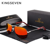 Men's Vintage Aluminum Polarized Classic Sunglasses