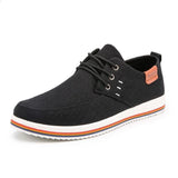 Fashion Comfortable Canvas Lace-Up Men's Casual Shoes