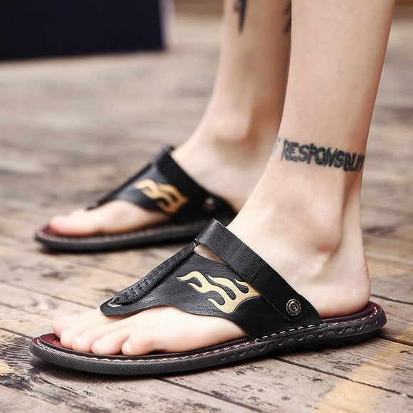 Summer Breathable Roman Beach Men's Slippers Sandals