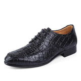 Men's Genuine Leather Brogues Oxfords Formal Dress Shoes