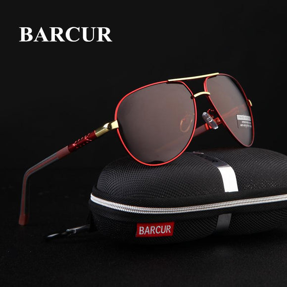 Men's  Aluminum Magnesium Sunglasses Men Polarized Coating Mirror Glasses