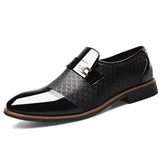 British Slip on Office Business Oxford Men's Dress Shoes