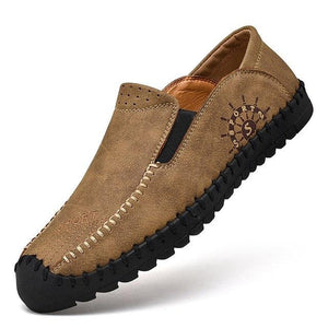 Comfortable Split Leather Men's Casual Shoes