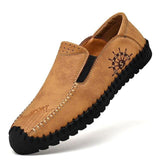 Comfortable Split Leather Men's Casual Shoes