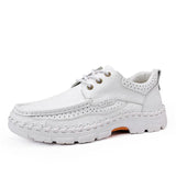 Fashion Platform Work Safety Men's Casual Shoes