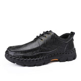 Fashion Platform Work Safety Men's Casual Shoes