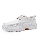 Fashion Platform Work Safety Men's Casual Shoes