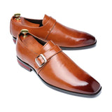 Classic Casual Leather Gentlemen Slip-On Men's Dress Shoes